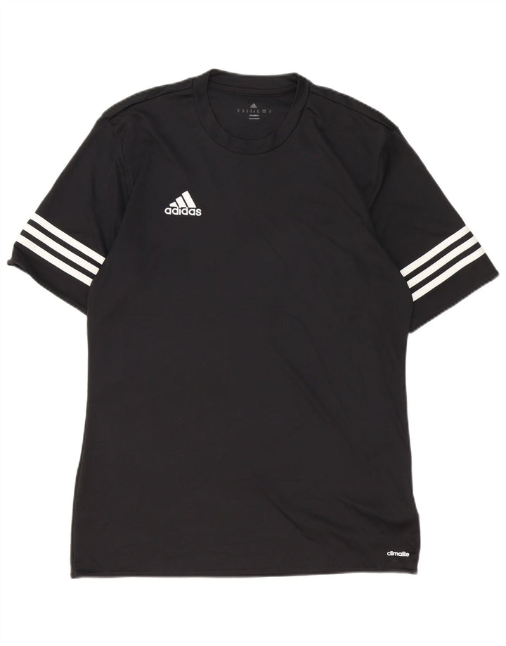 Ανδρικό T-Shirt Climalite Adidas Top Medium Black Polyester