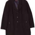 Ανδρικό πανωφόρι Reiss UK 44 2XL Navy Blue Virgin Wool