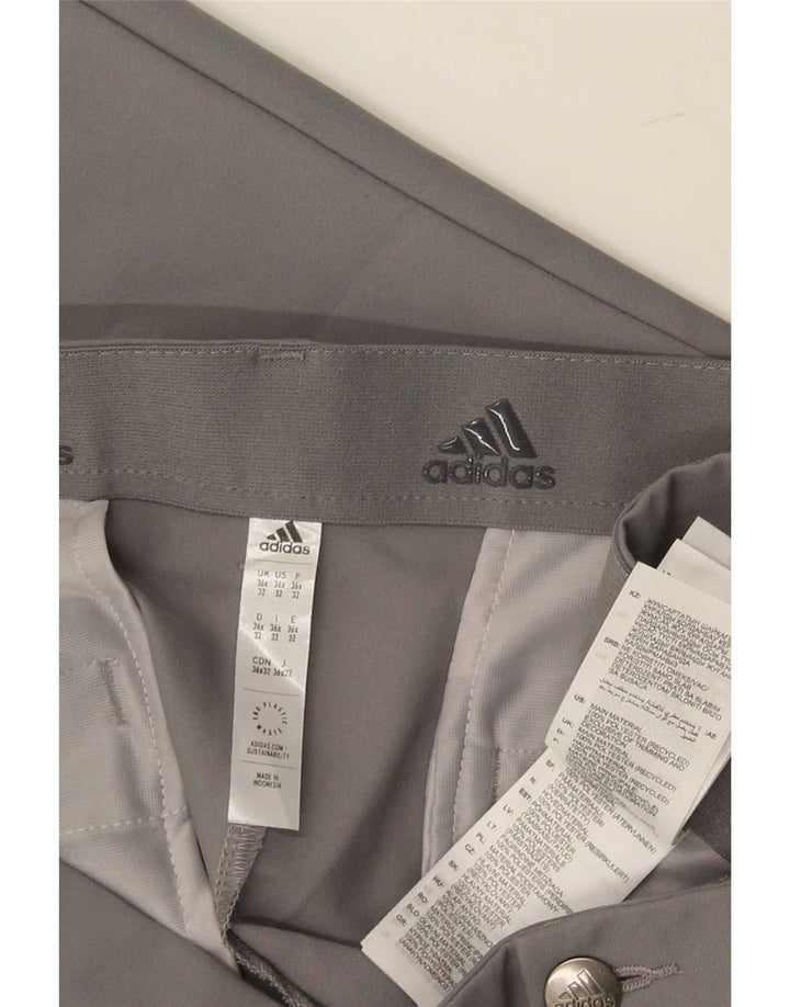 Ανδρικό παντελόνι Chino Adidas Slim W36 L32 Grey Polyester
