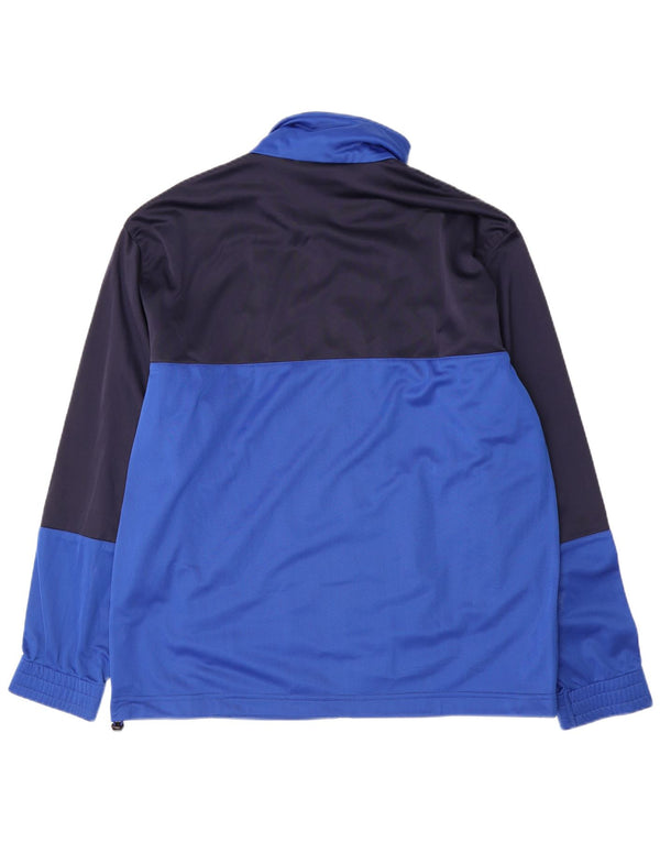 Ανδρική φόρμα Lotto Top Jacket XL Blue Colourblock Polyester