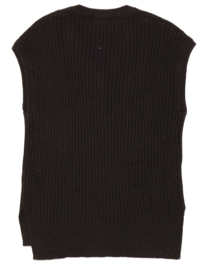 Marks & Spencer Ανδρικό γιλέκο Tank Top Μεσαίο μαύρο βαμβακερό