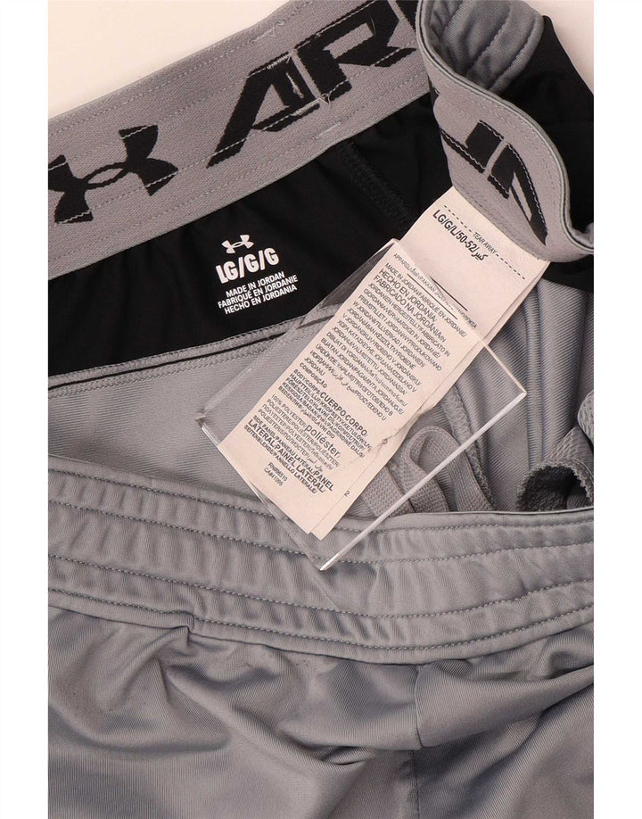 Ανδρικό γραφικό αθλητικό σορτς Under Armour Μεγάλο γκρι χρώμα πολυεστέρα