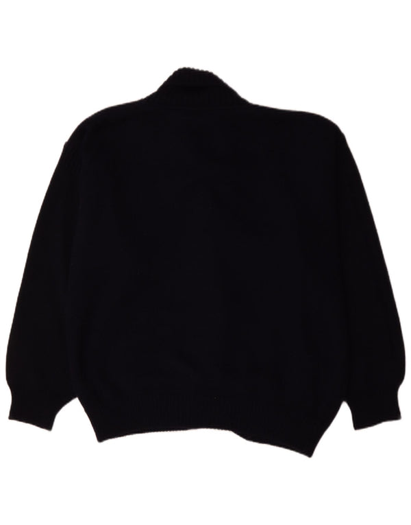 Frank Alexs Γυναικεία Ζακέτα πουλόβερ IT 52 2XL Navy Blue Wool