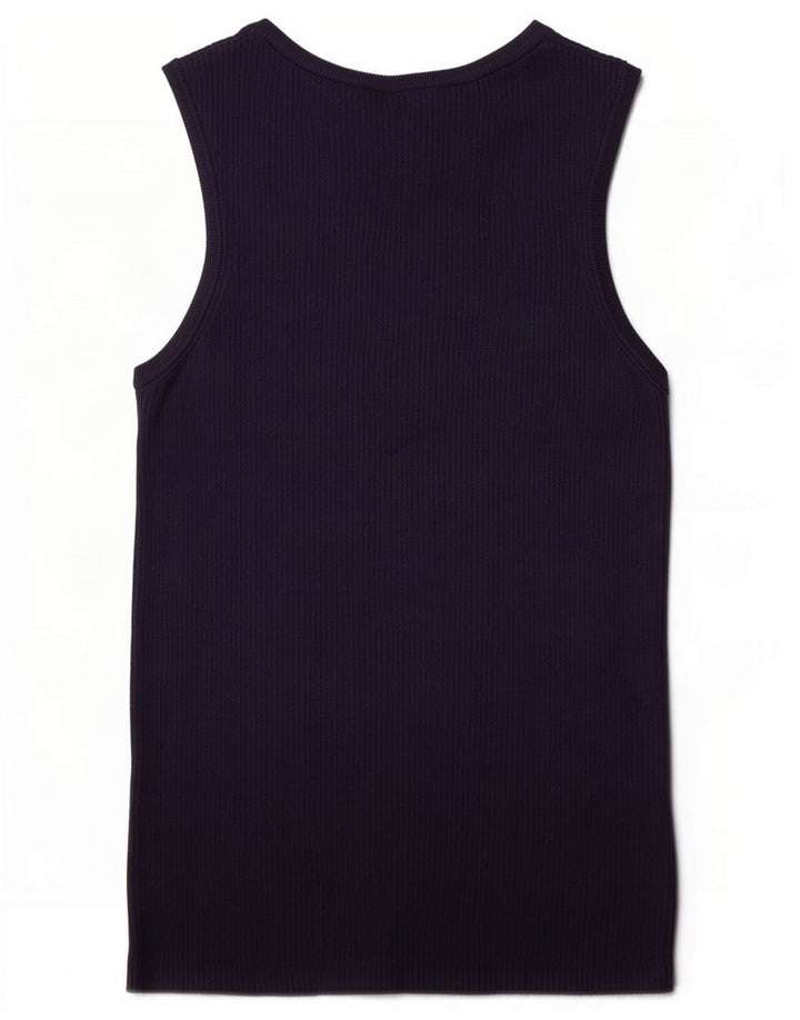 Marks & Spencer Γυναικείο Γιλέκο Τοπ UK 8 Μικρό Navy Blue Viscose