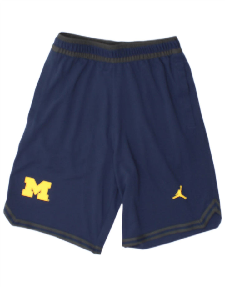 Jordan Ανδρικά σορτς Michigan Wolverines Μικρό Navy Blue Polyester