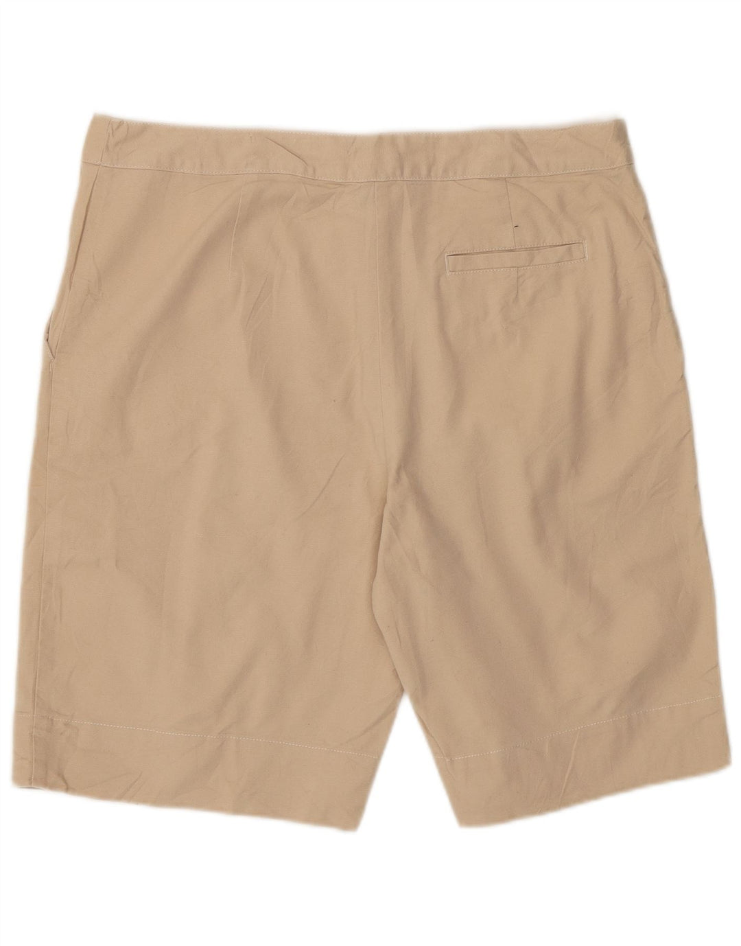 IZOD Γυναικείο Σορτς Chino US 12 Μεγάλο W34 Μπεζ βαμβακερό