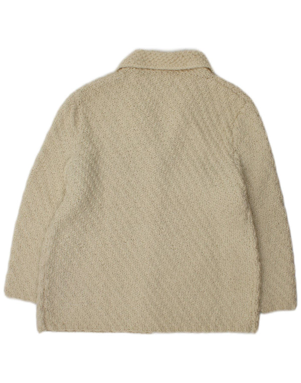 Vintage Γυναικεία Ζακέτα UK 16 Large Beige