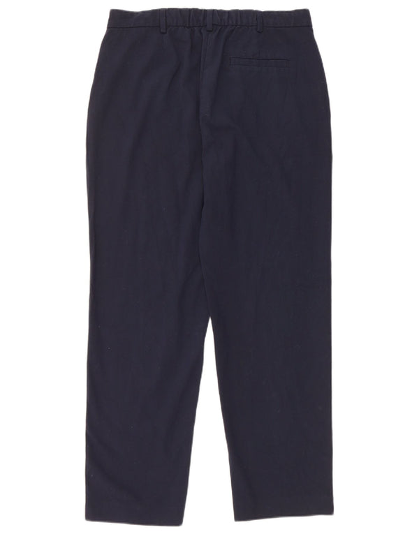 Marks & Spencer γυναικείο παντελόνι UK 12 Medium W30 L28 Navy Blue