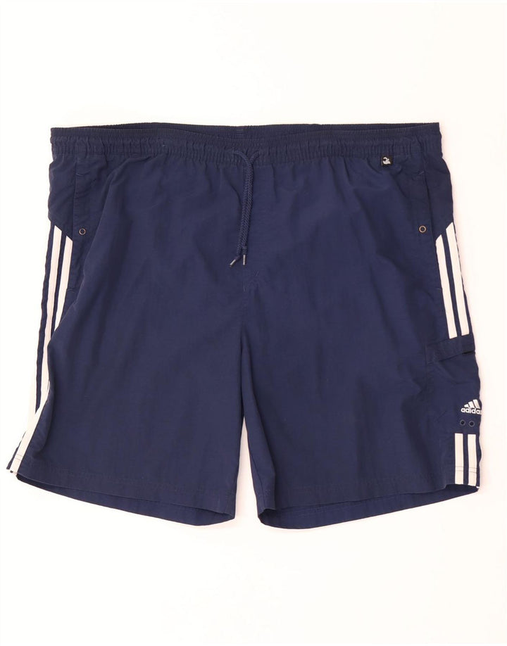 Ανδρικό σορτς κολύμβησης Adidas 2XL Navy Blue Nylon