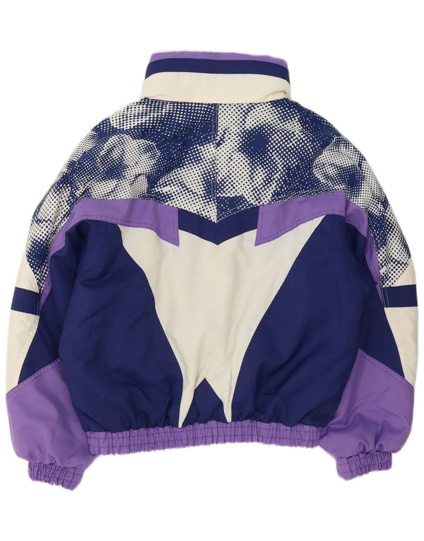 Fila Γυναικείο Loose Fit Jacket Ski IT 42 Medium Purple Polyester Retro