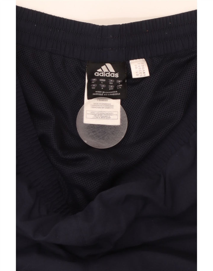 Ανδρική φόρμα ADIDAS Παντελόνι XL Navy Blue Polyester
