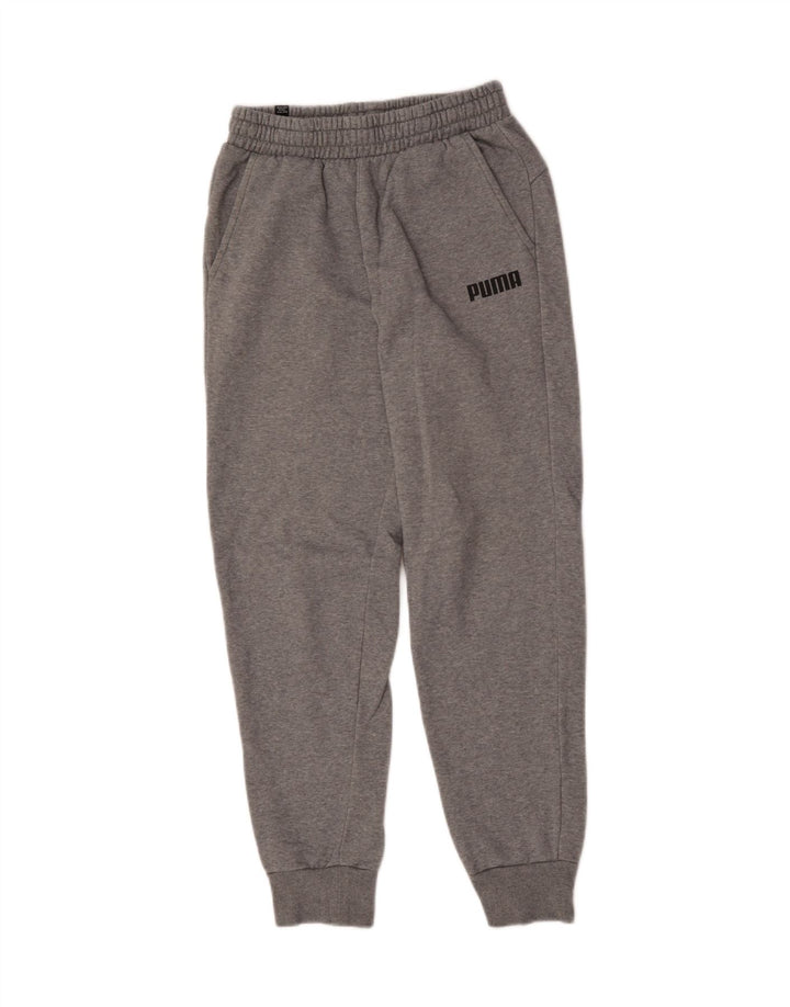 Ανδρική φόρμα Puma Παντελόνι Joggers Βαμβακερό μεσαίο γκρι