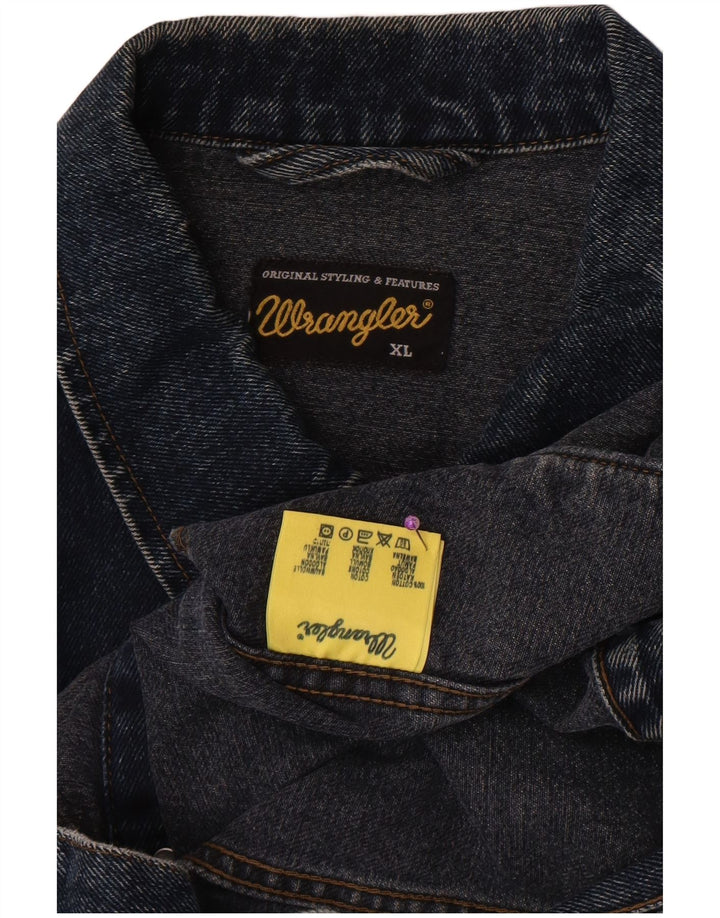 Ανδρικό τζιν μπουφάν Wrangler UK 42 XL Μπλε βαμβακερό