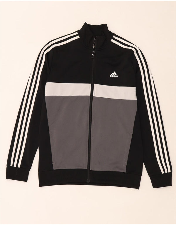 Adidas Boys Aeroready αθλητική φόρμα 13-14 ετών Μαύρο Colourblock