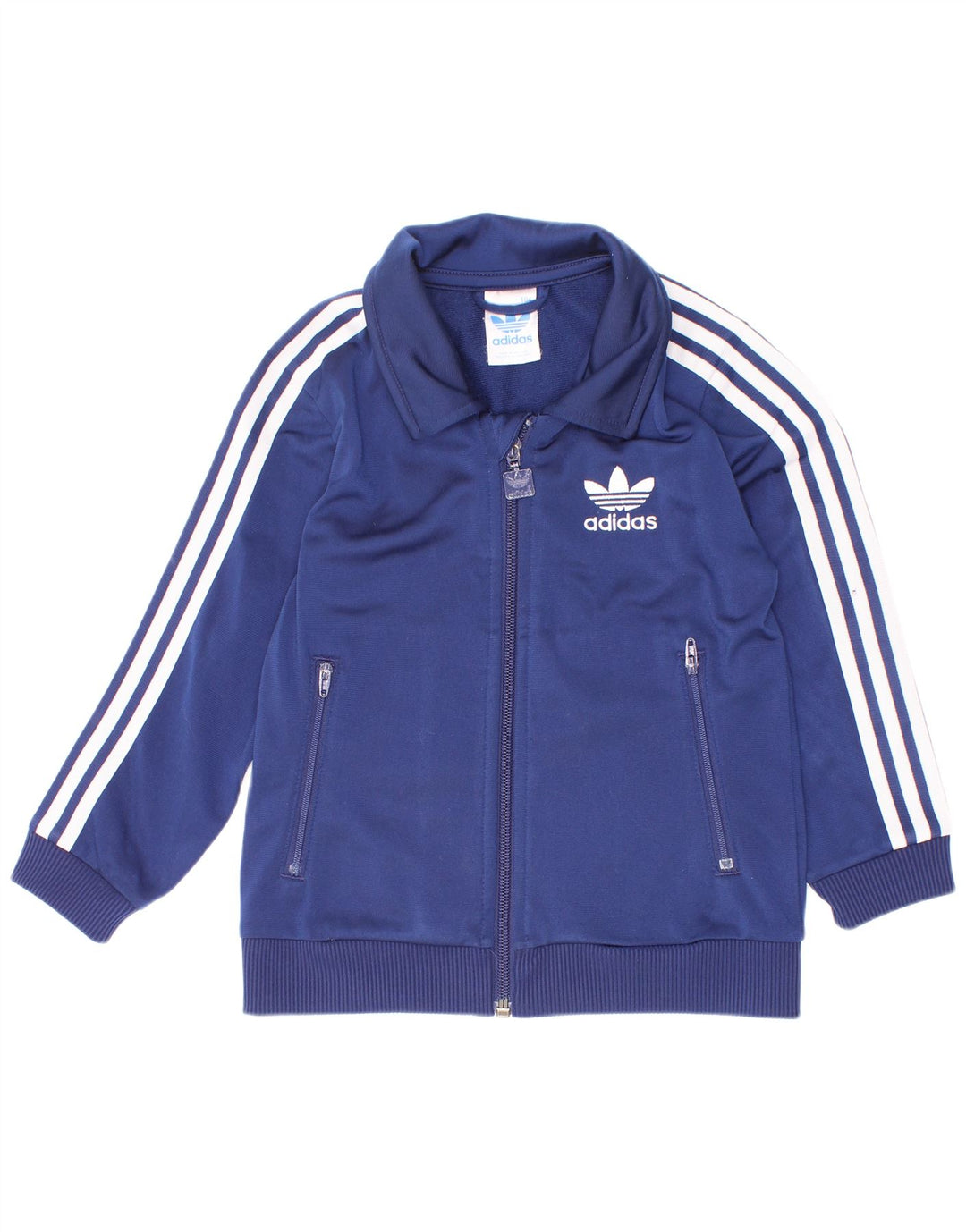 Adidas Boys αθλητική φόρμα Adidas Top Jacket 3-4 Years Navy Blue Polyester