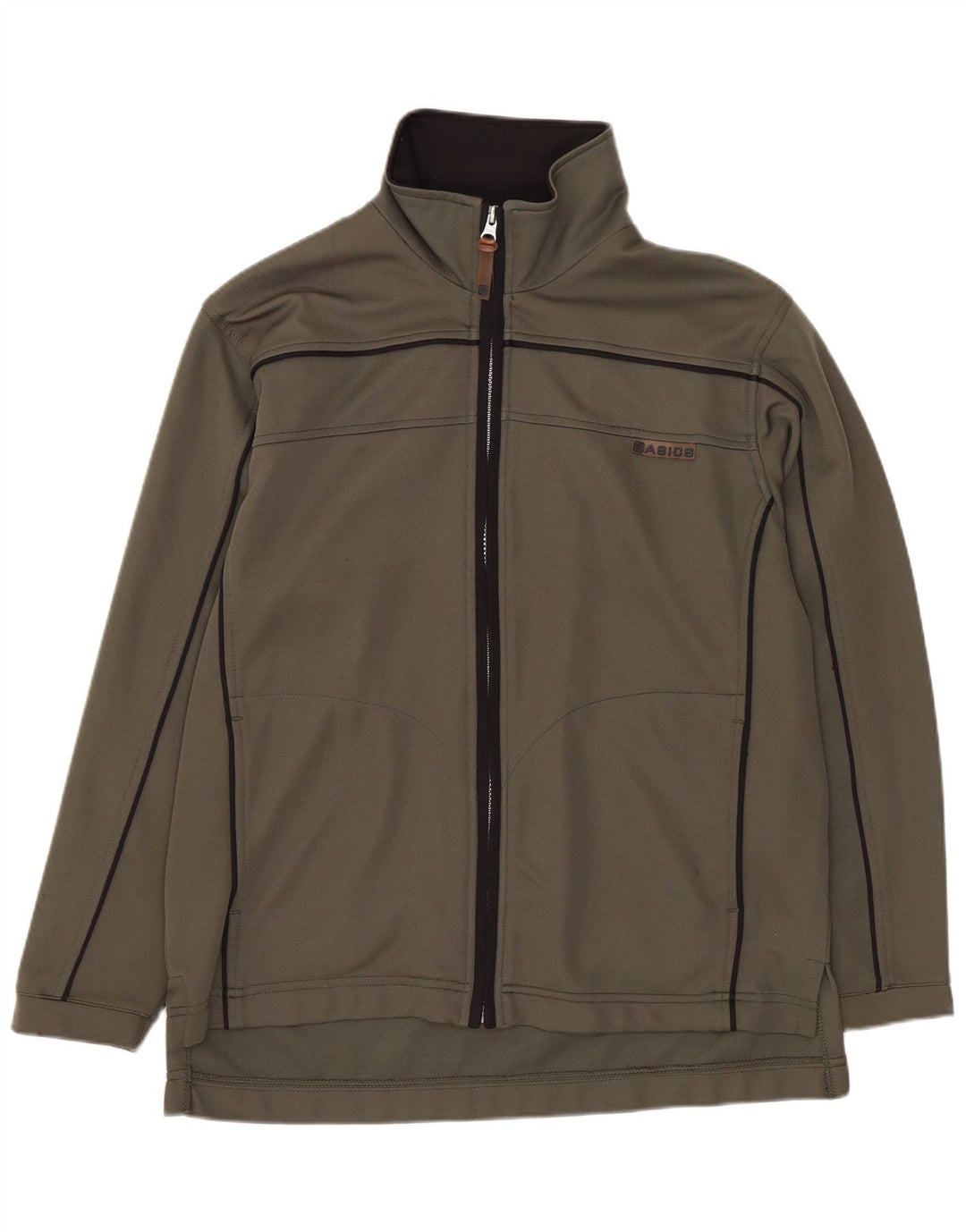 Ανδρική φόρμα Asics Top Jacket Medium Khaki Polyester