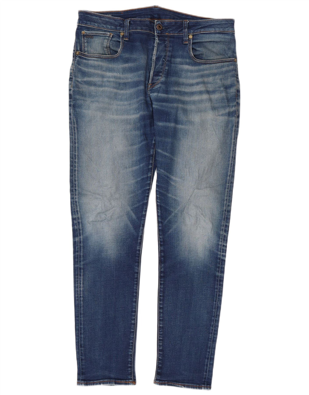 G-STAR Ανδρικό 3301 Slim Jeans W34 L34 Blue Polyester