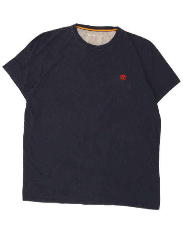 Ανδρικό T-shirt Timberland Slim Fit Top 3XL Navy Blue Cotton