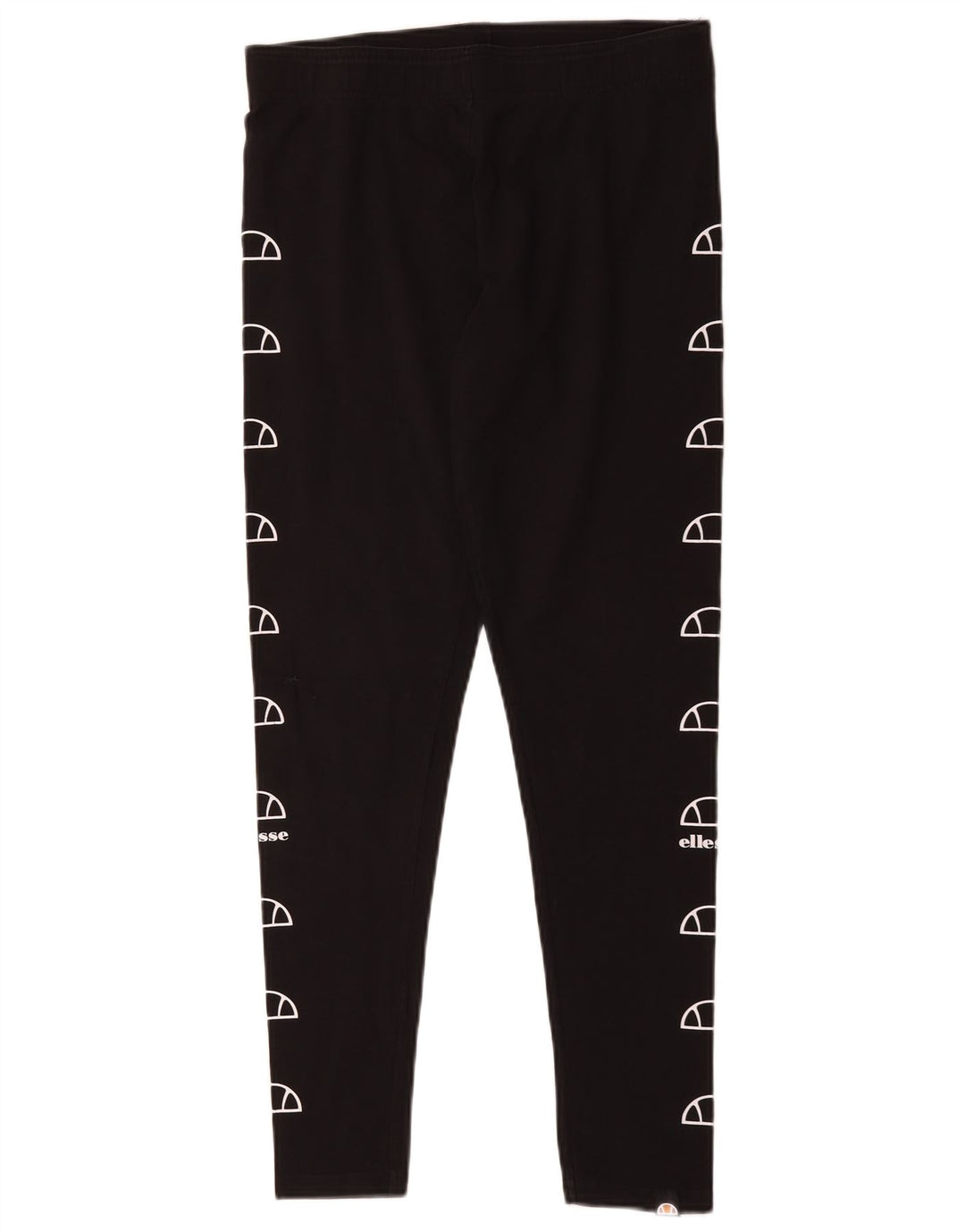 Ellesse Γυναικεία Γραφικά Κολάν UK 14 Large Black