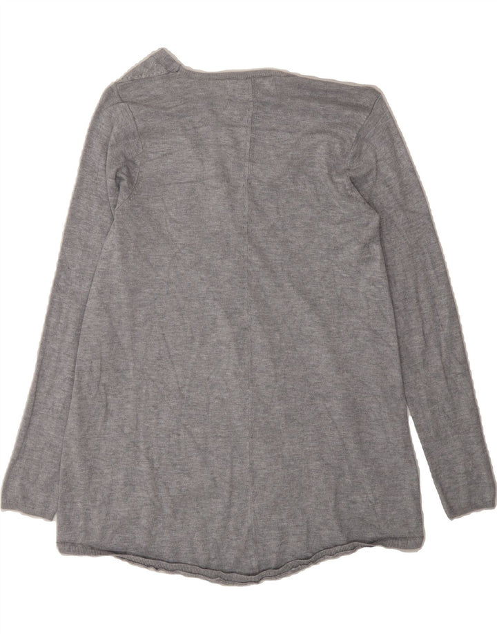 ZARA Womens Cardigan Sweater UK 12 Medium Grey Viscose Vintage Zara and Second-Hand Zara from Messina Hembry 