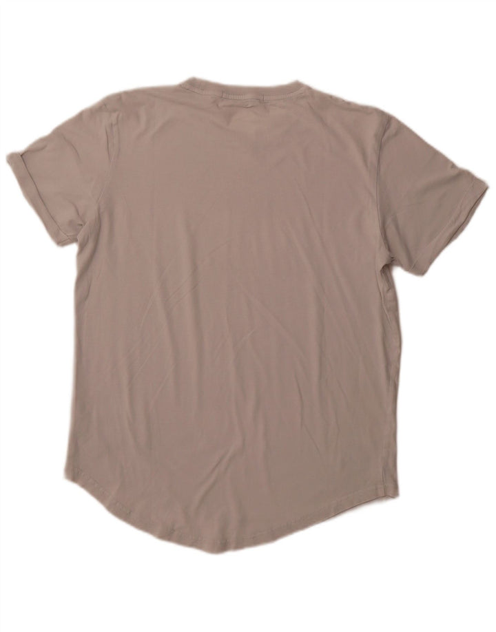 Ανδρικό γραφικό μπλουζάκι CALVIN KLEIN JEANS Μπλουζάκι από μεσαίο λευκό βαμβάκι