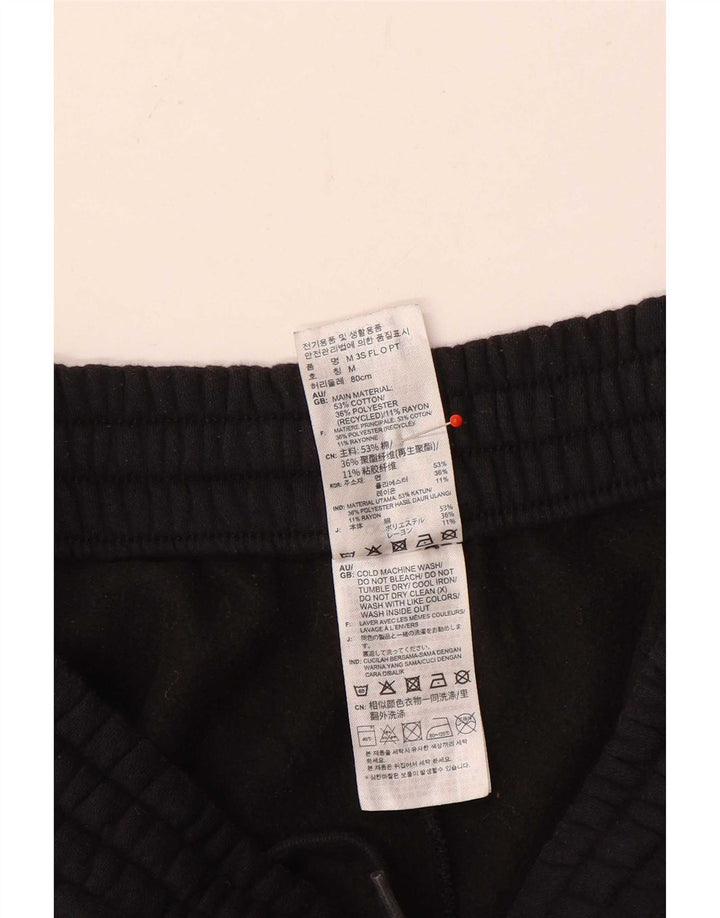 Ανδρική αθλητική φόρμα Adidas Παντελόνι Μικρό μαύρο βαμβακερό