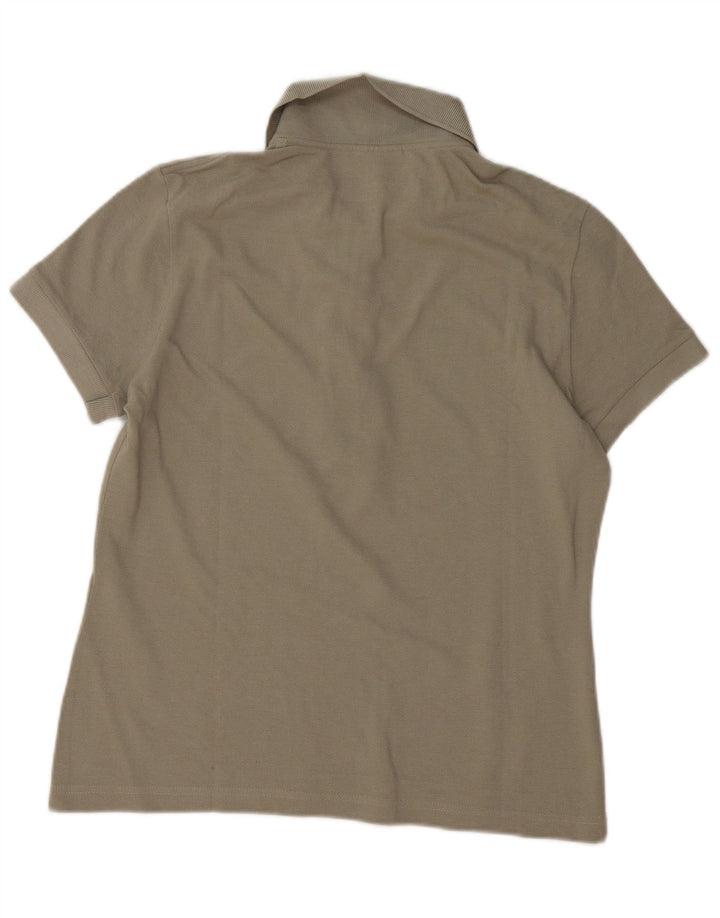 Γυναικείο μπλουζάκι πόλο LACOSTE Μέγεθος 44 Μεγάλο γκρι βαμβακερό