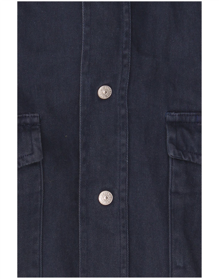Ανδρικό πουκάμισο Carrera Μέγεθος 39/40 Medium Navy Blue Βαμβακερό