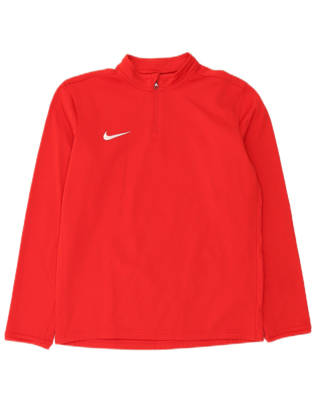 Φόρμα Nike Boys Dri Fit με φερμουάρ πουλόβερ φόρμα 13-14 ετών XL Red