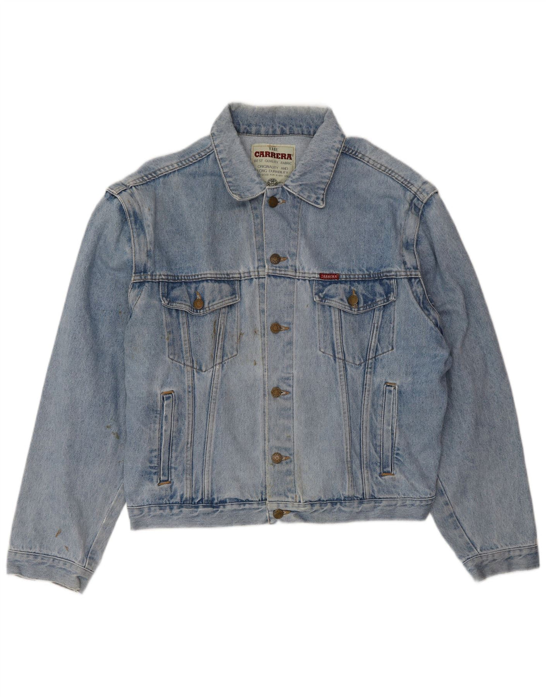 CARRERA Ανδρικό Τζιν Μπουφάν UK 40 Large Blue