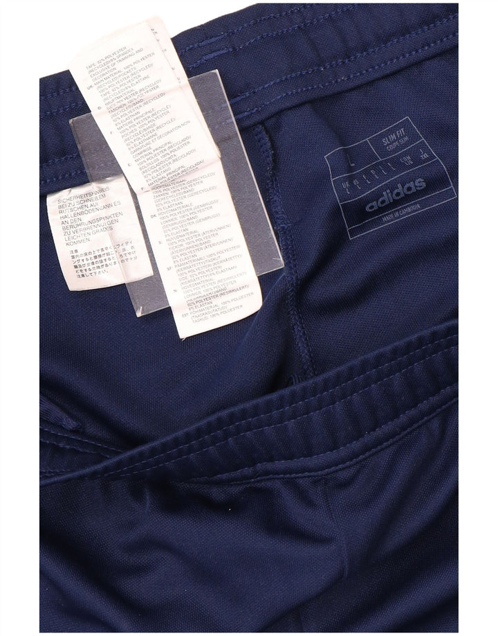 Ανδρική φόρμα ADIDAS Aeroready Slim Fit Παντελόνι μεγάλο Navy Blue