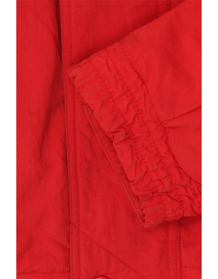Eddie Bauer Ανδρικό μπουφάν με επένδυση UK 42 XL κόκκινο βαμβακερό