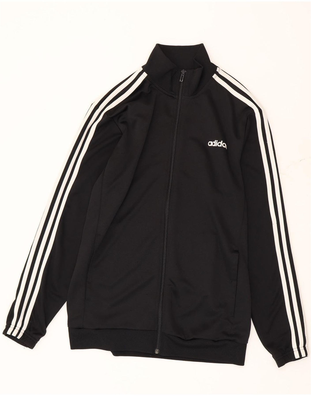 Ανδρική φόρμα Adidas Top Jacket UK 42/44 Large Black Polyester