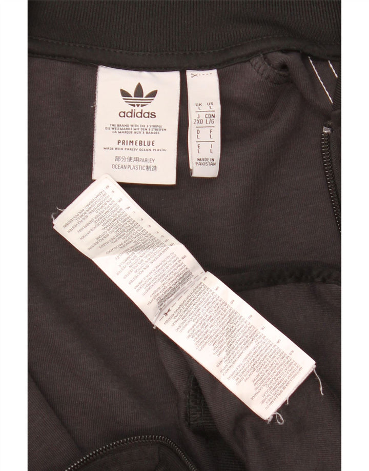 adidas Ανδρική Φόρμα Top Jacket Μεγάλο Μαύρο Colourblock Polyester