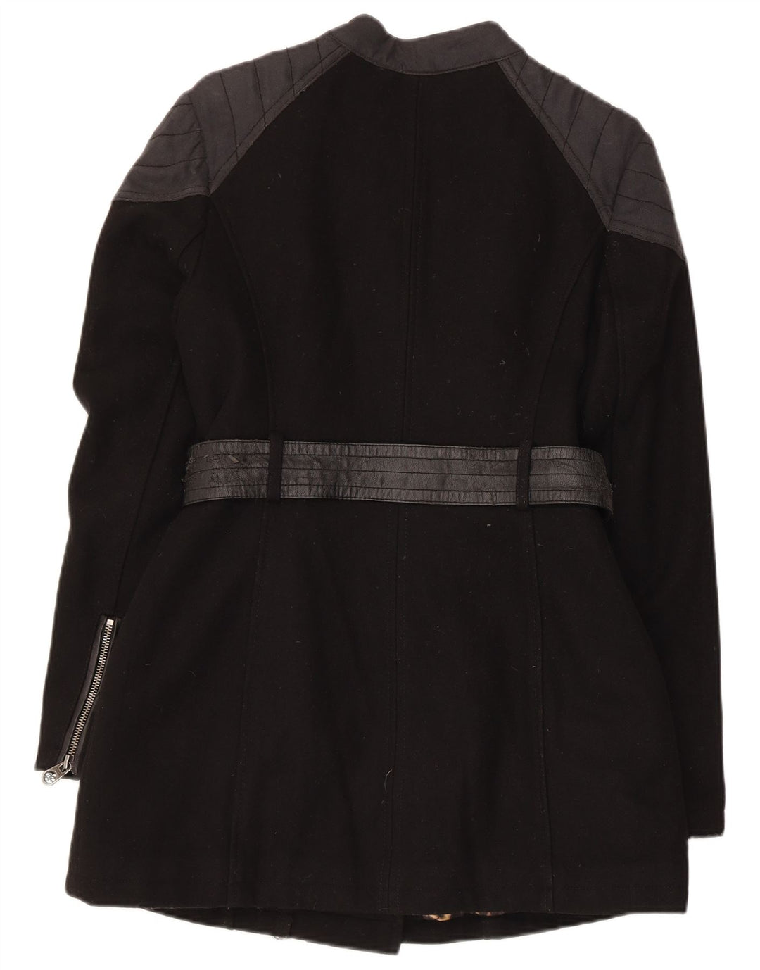 Γυναικείο παλτό Guess UK 8 Small Black Wool