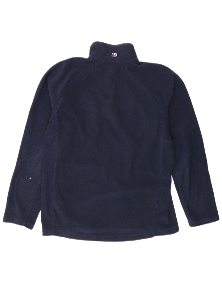 Berghaus Ανδρικό φερμουάρ Fleece Jumper Μεγάλο Navy Blue Polyester