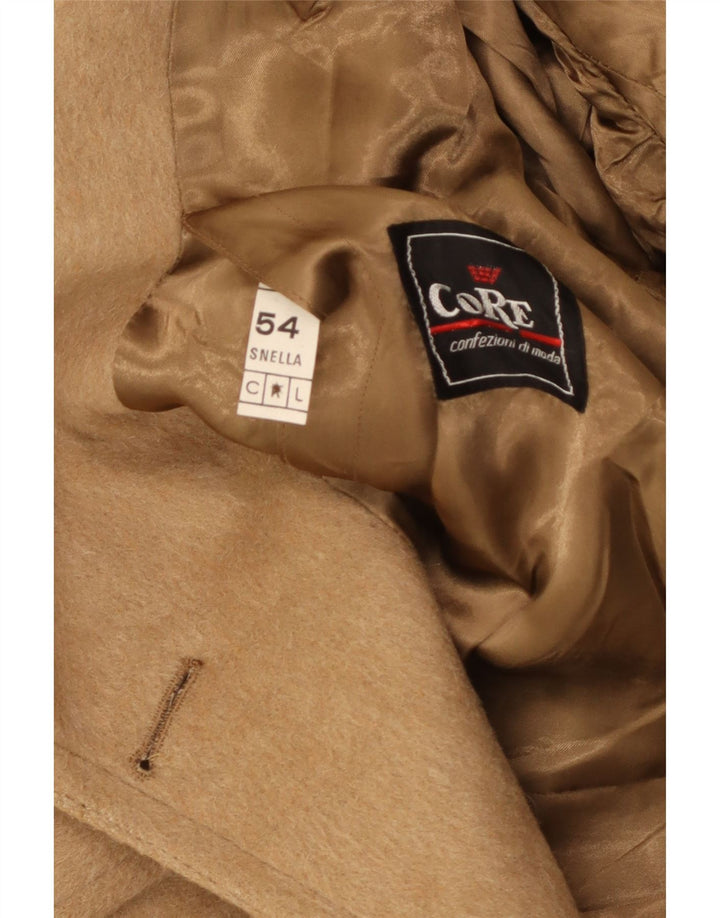 CORE Ανδρικό παλτό με διπλό στήθος UK 38 Medium Beige