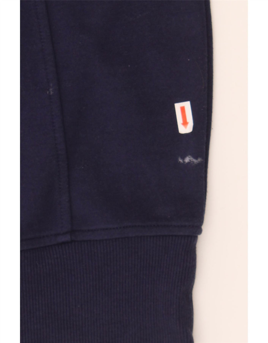 HUMMEL Mens Graphic Sweatshirt Jumper Large Navy Blue Cotton Vintage Hummel and Second-Hand Hummel from Messina Hembry 