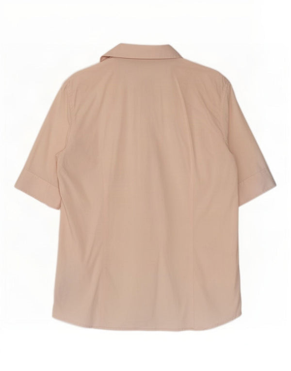 Γυναικείο κοντομάνικο μπλουζάκι Burberry UK 14 Μεσαίο ροζ βαμβακερό