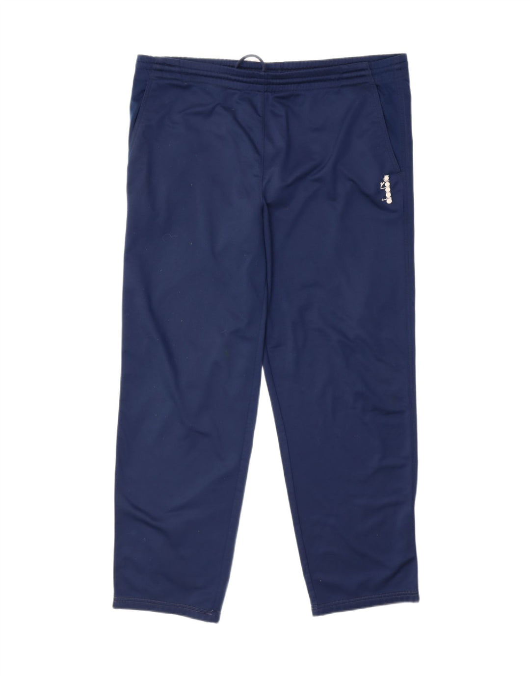 DIADORA Mens Tracksuit Trousers XL Navy Blue Polyester Vintage Diadora and Second-Hand Diadora from Messina Hembry 