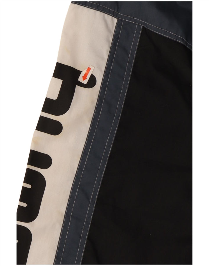 Ανδρική φόρμα Hummel Graphic Top Jacket XL Black Colourblock Polyester