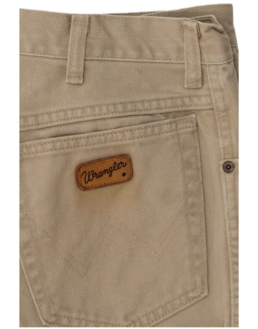 Ανδρικό τζιν Wrangler ίσιο W30 L30 Μπεζ