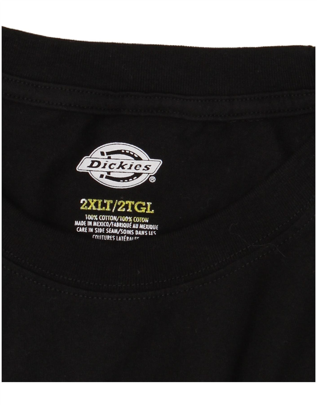 Ανδρικό τοπ Dickies μακρυμάνικο 2XL μαύρο βαμβακερό