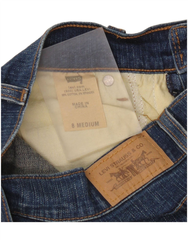 Levi's Womens 512 Perfectly Slimming Bootcut Jeans US 8 Medium W28 L28 Blue