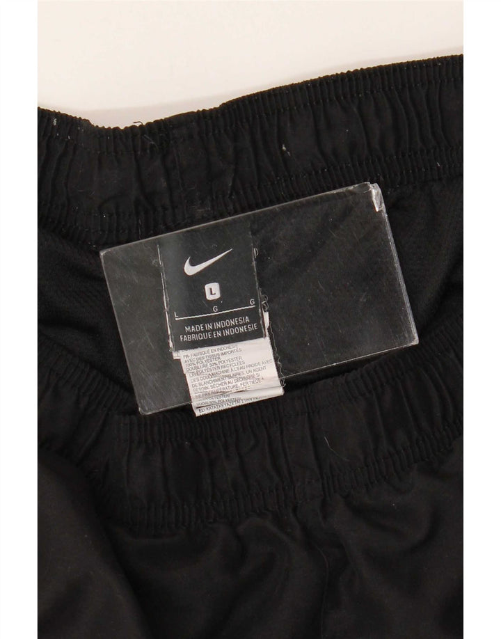 Ανδρικό αθλητικό σορτς Nike μεγάλο μαύρο πολυεστέρα
