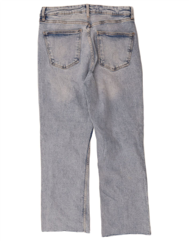 Zara Γυναικείο Cropped Jeans EU 38 Small W28 L24 Μπλε βαμβακερό