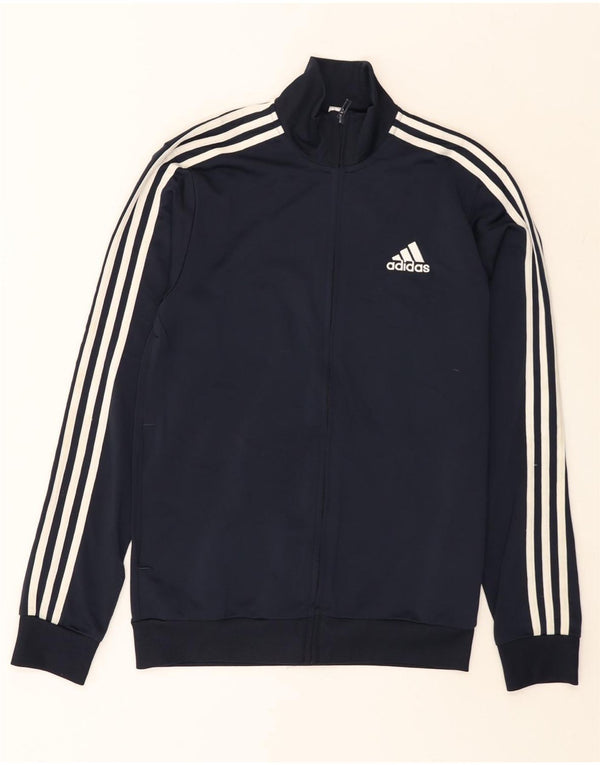 Ανδρική φόρμα Adidas Top Jacket UK 36/38 Small Navy Blue Polyester