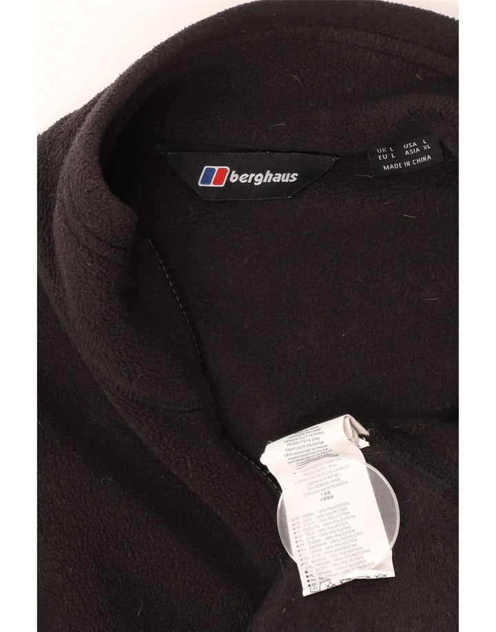 Berghaus Ανδρικό Fleece Jacket UK 40 Large Black Polyester