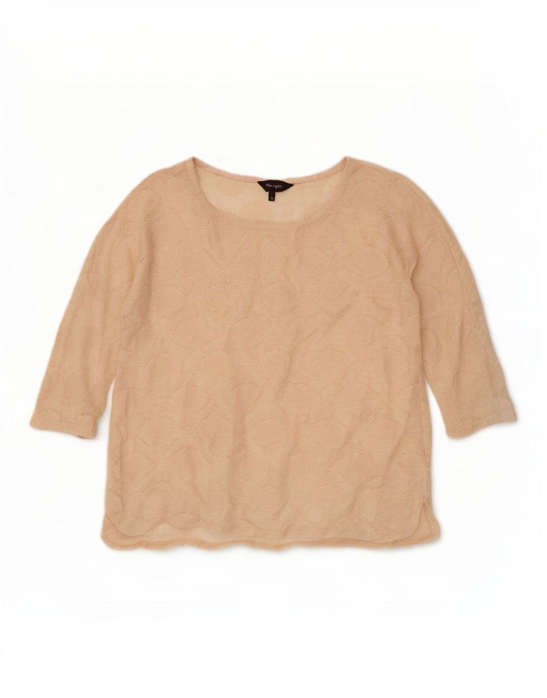 Phase Eight Γυναικείο τοπ 3/4 μανίκι UK 10 Small Beige
