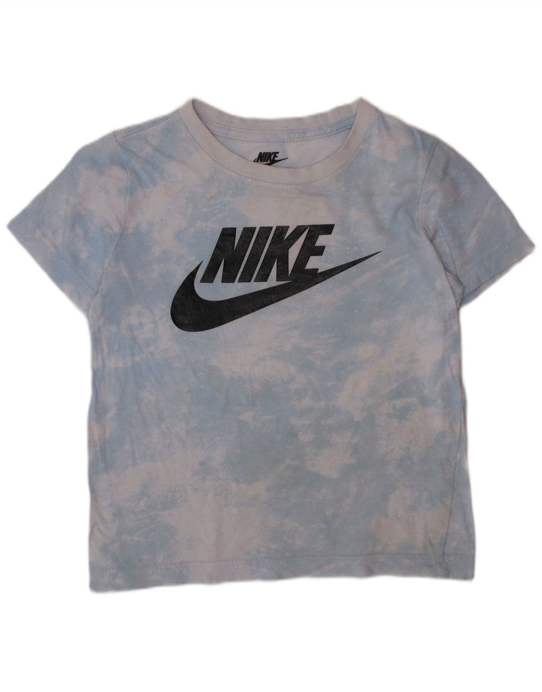 Γραφικό μπλουζάκι NIKE για αγόρια τοπ 4-5 ετών Μικρή μπλέ γραβάτα